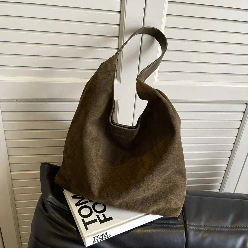 Edurano – Modern Mocka Tote - Väska för Vardag - Edurano