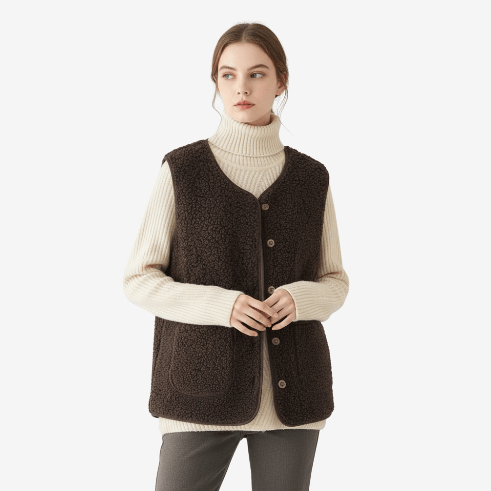 Edurano – Bekväm Ärm­lös Damväst - Edurano