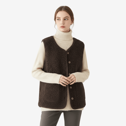 Edurano – Bekväm Ärm­lös Damväst - Edurano