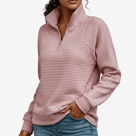 Edurano – Elegant Finstickad Tröja Tidlös Design - Edurano