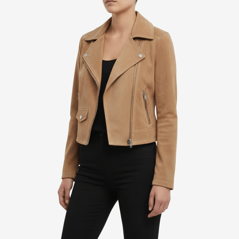 Edurano – Kort Mockajacka med Modern Skärning - Edurano