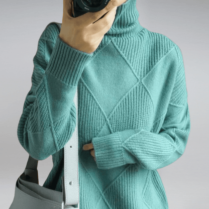 Edurano – Mjuk Kashmir Rullkragepullover - Edurano