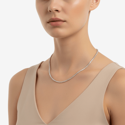 Edurano – Silverstjärna halsband set - Edurano