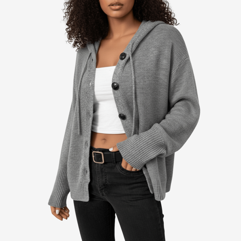 Edurano – Stickad damkofta - Edurano