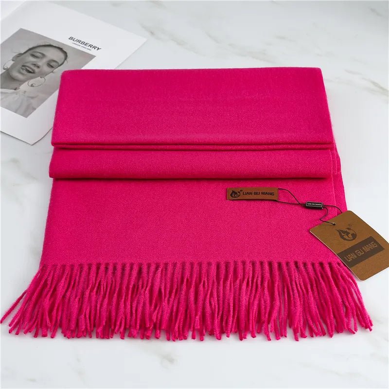 Edurano – Stilfull Vinterscarf i Kashmir - Edurano
