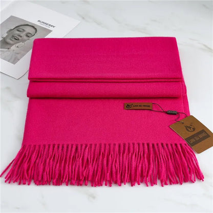 Edurano – Stilfull Vinterscarf i Kashmir - Edurano