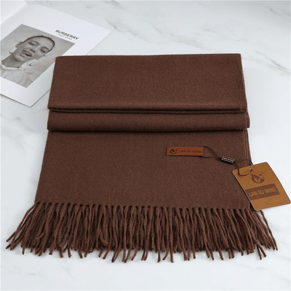 Edurano – Stilfull Vinterscarf i Kashmir - Edurano
