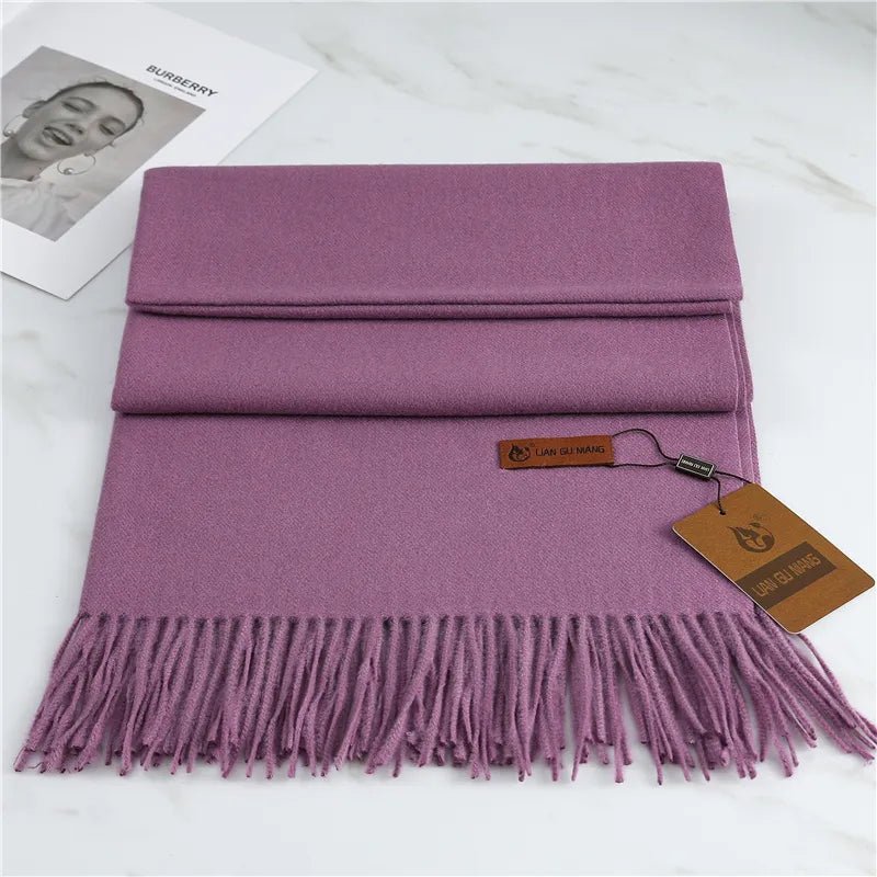 Edurano – Stilfull Vinterscarf i Kashmir - Edurano