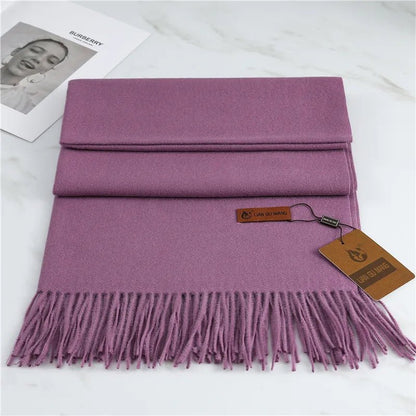 Edurano – Stilfull Vinterscarf i Kashmir - Edurano