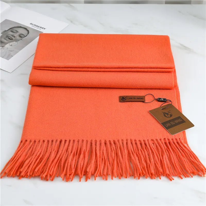 Edurano – Stilfull Vinterscarf i Kashmir - Edurano