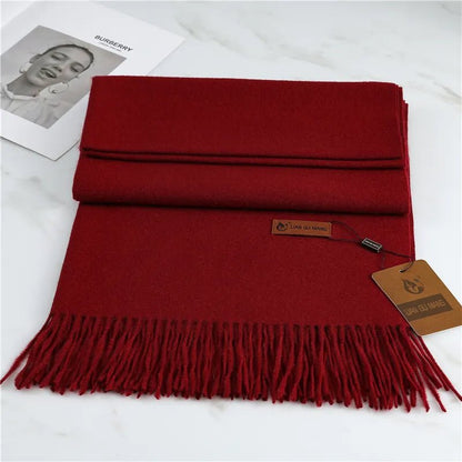 Edurano – Stilfull Vinterscarf i Kashmir - Edurano