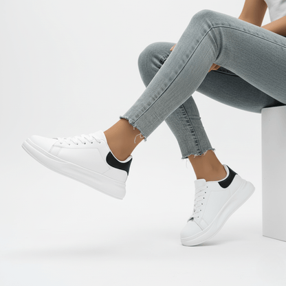 Edurano – Vita ortopediska damsneakers - Edurano