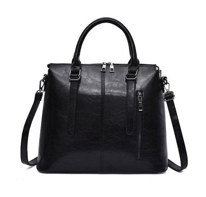 Handväska i veganskt läder med praktiska fack | Edurano - Edurano