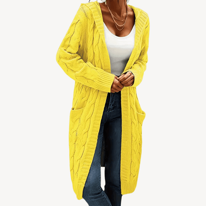 Kabelstickad Huvtröja | Edurano - Edurano