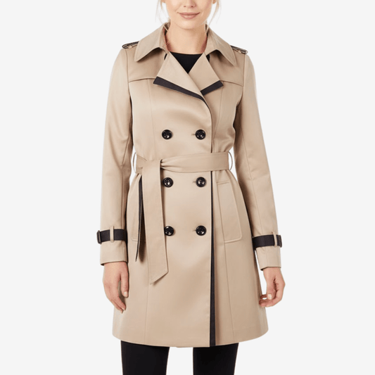 Lång kappa i elegant modell för kvinnor | Edurano - Edurano