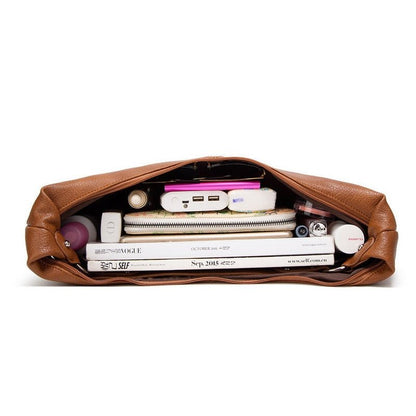 Toteväska i veganskt läder med mjuk form | Edurano - Edurano