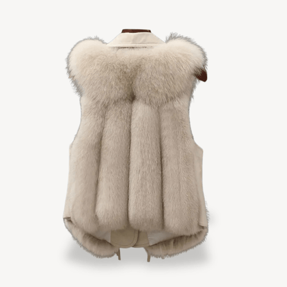 Väst med mjukt fuskpälsfoder | Edurano - Edurano