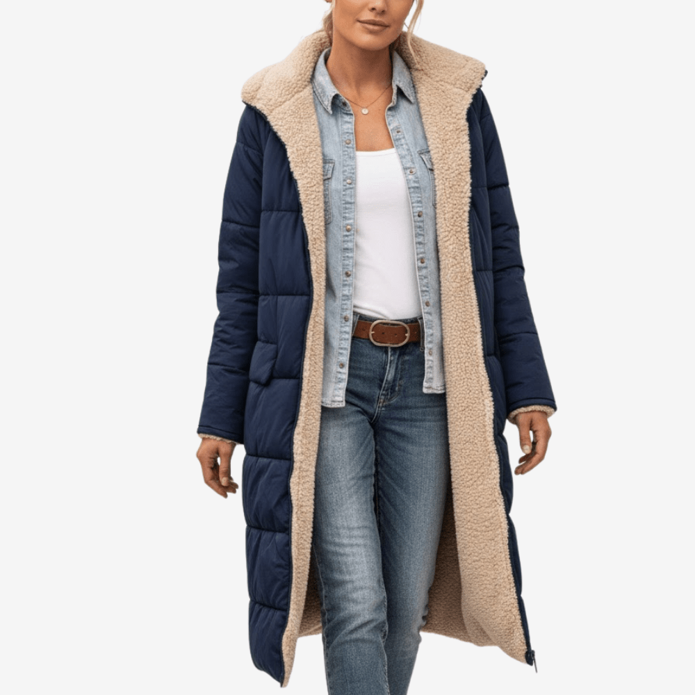 Vinterjacka i lätt och varm modell för kvinnor | Edurano - Edurano